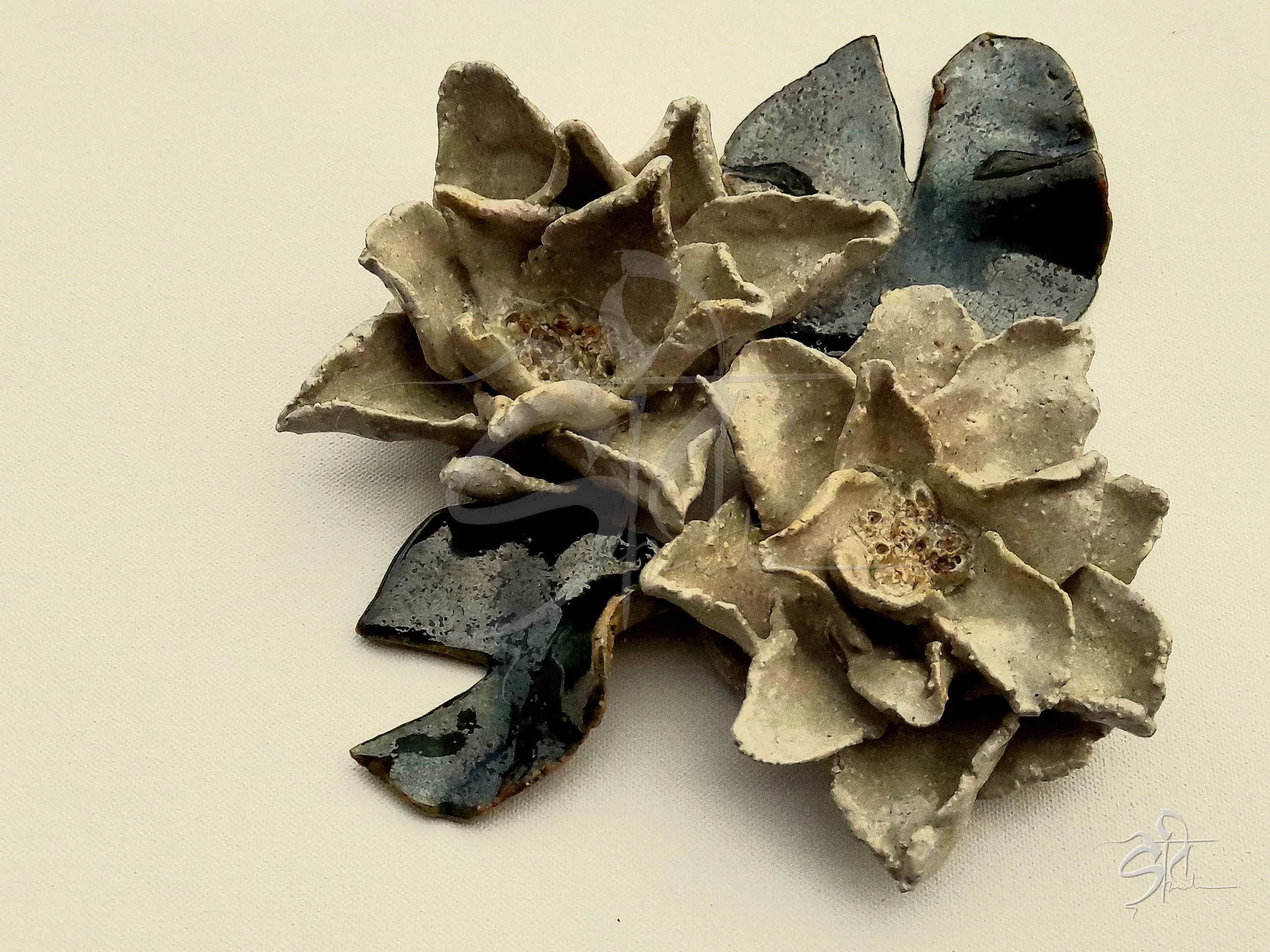 Lotus in your lobby., Ceramic